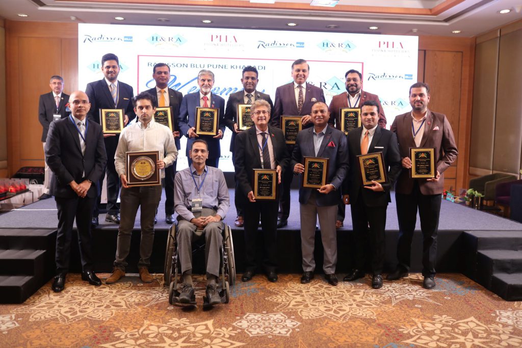 HRAWI honours Pune hoteliers for their remarkable contributions