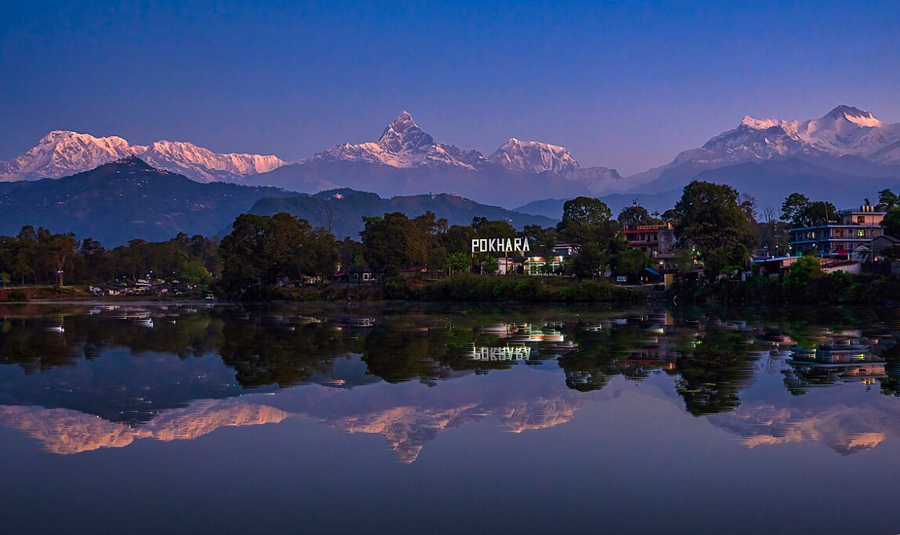 Pokhra tourism capital of Nepal