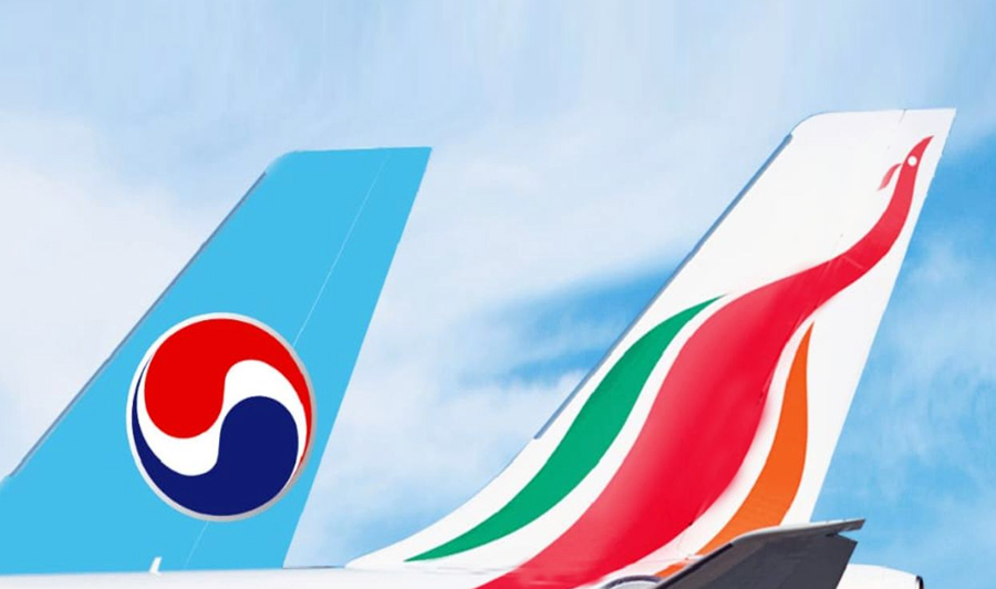 SRILANKAN and korean airline code share