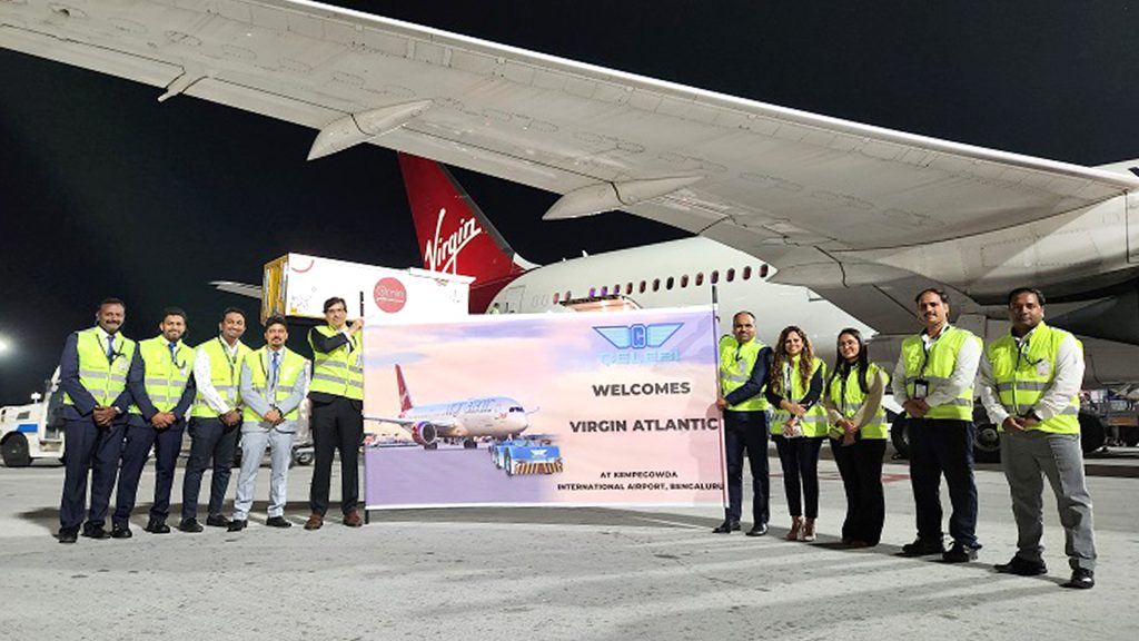 Celebi India chosen as ground handling partner of Virgin Atlantic in Bangalore