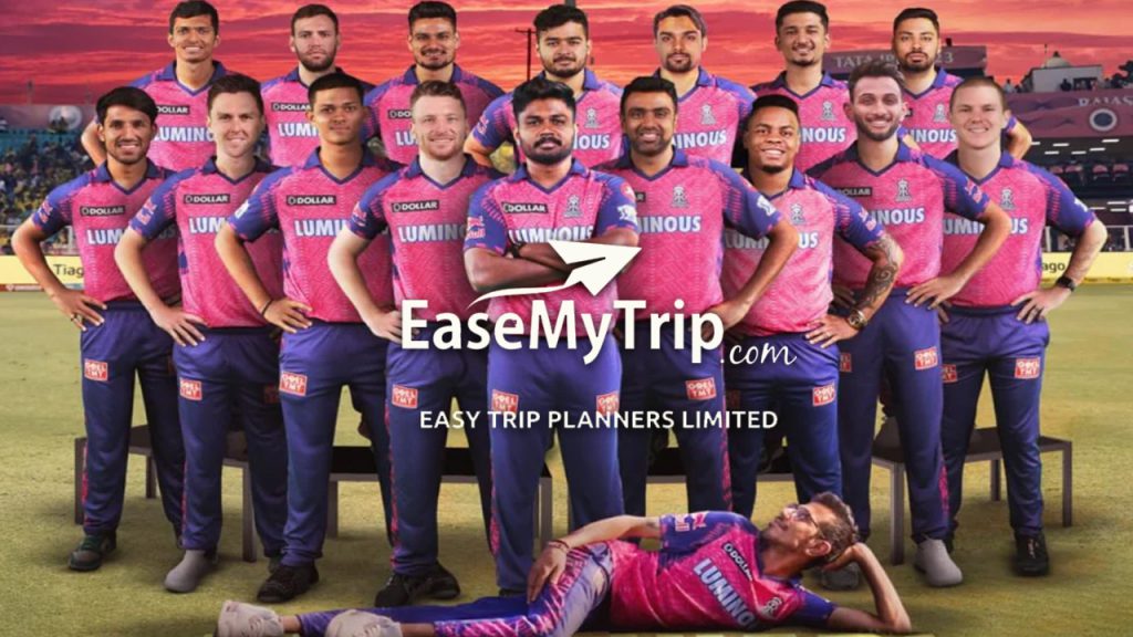 EaseMyTrip partners with Rajasthan Royals