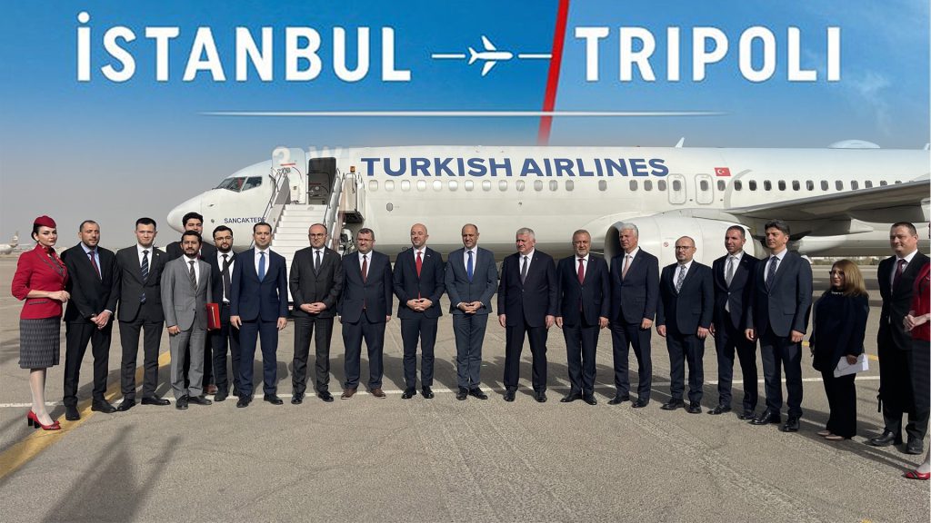 Turkish Airlines resumes flying to Tripoli the capital of Libya