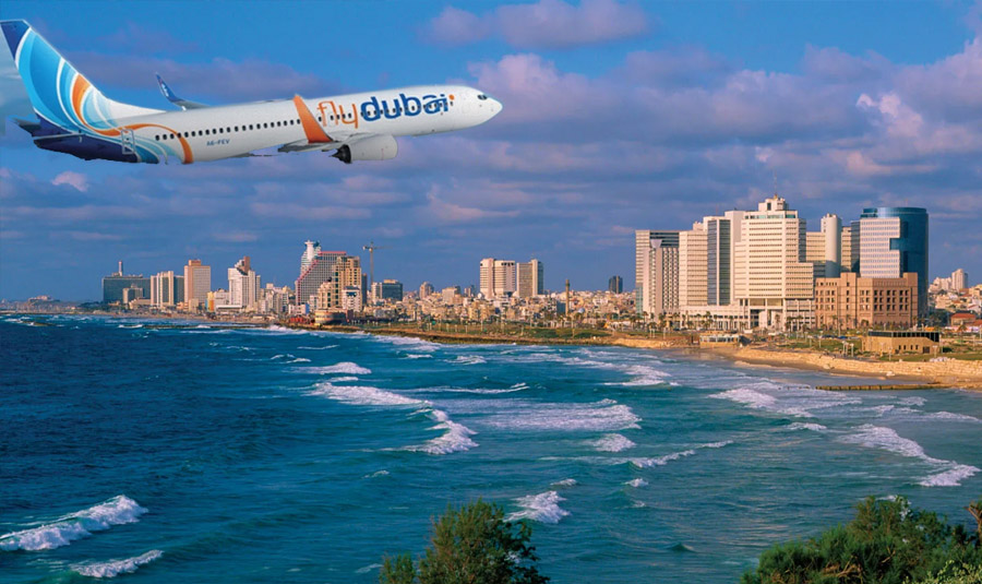 fly dubai to tel aviv