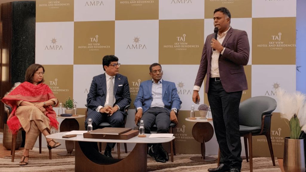 AMPA Group joins hands with IHCL to launch Taj Sky View Hotel Residences Chennai