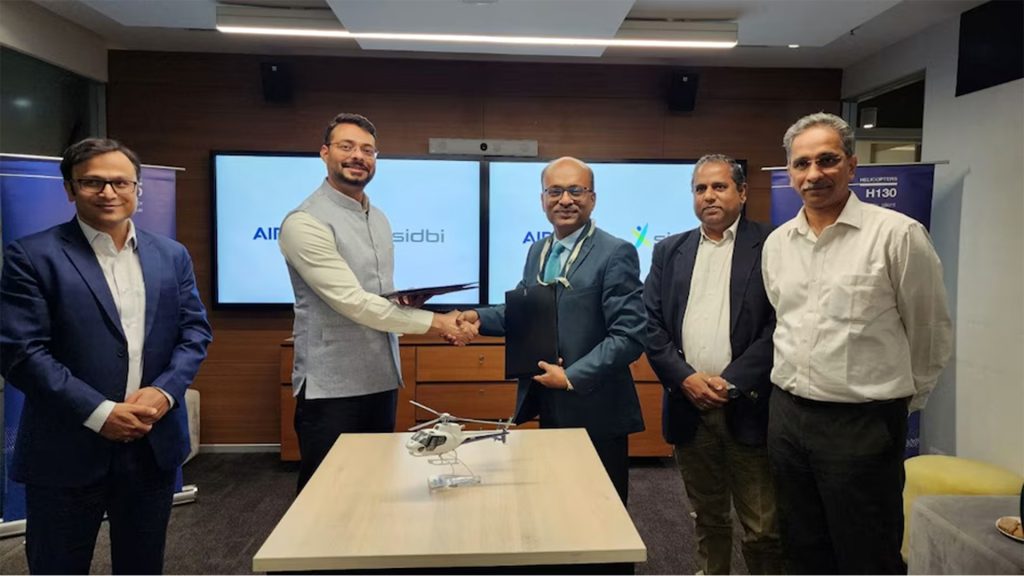 Airbus Helicopters and SIDBI sign an MoU for helicopter financing in India