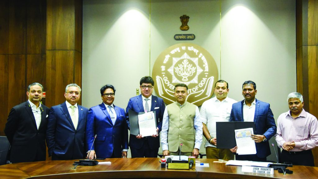 Goas CM Tourism Minister sign supplemental lease deed with IHCL