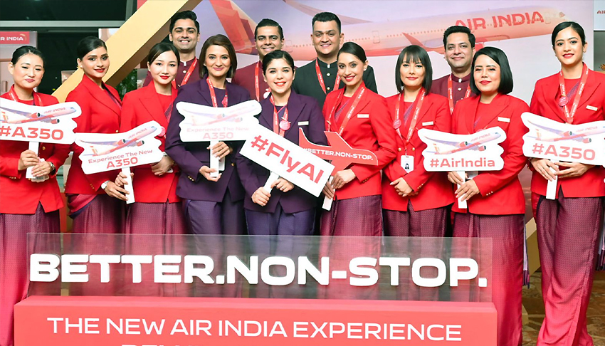 Air India launches daily non stop A350 flights between Delhi and New York with premium offerings