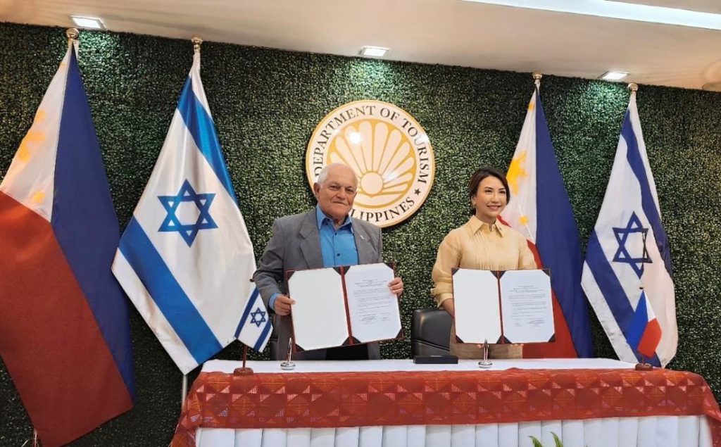 Israel and Philippines Strengthen Tourism Ties with MoU and Direct Flight Discussions