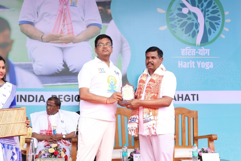 International Yoga Day 2025 – MOT Celebrates the Spirit of “One Earth, One Health” in Guwahati 2 WhatsApp Image 2025 06 21 at 10.57.12 1