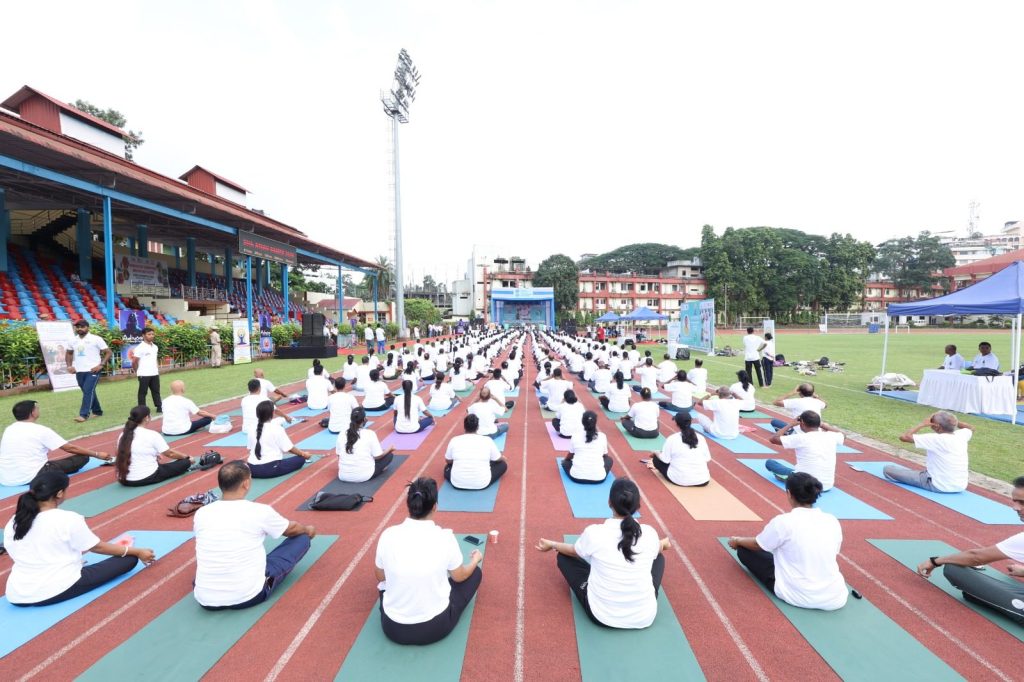 International Yoga Day 2025 – MOT Celebrates the Spirit of “One Earth, One Health” in Guwahati 1 WhatsApp Image 2025 06 21 at 10.57.15