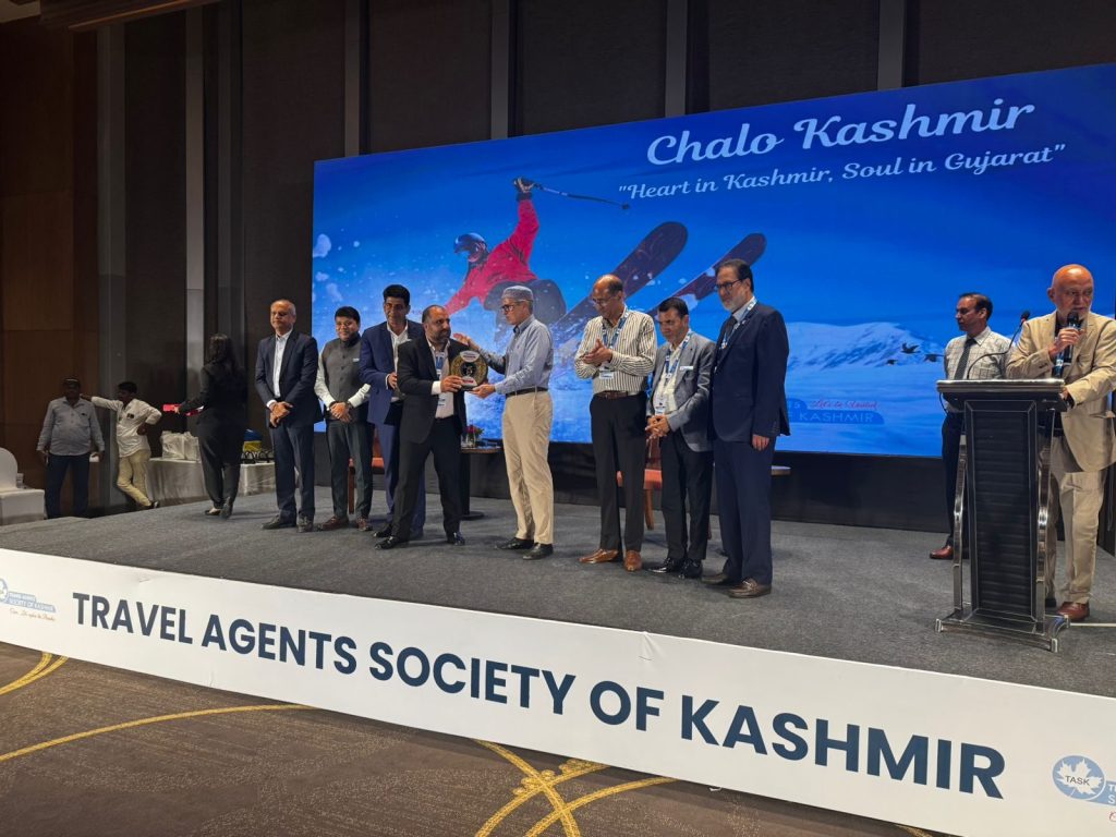 TASK Reaffirms Commitment to Revive the Glory of J&K Tourism in Grand Gujarat Roadshow 3 IMG 20250802 WA0009