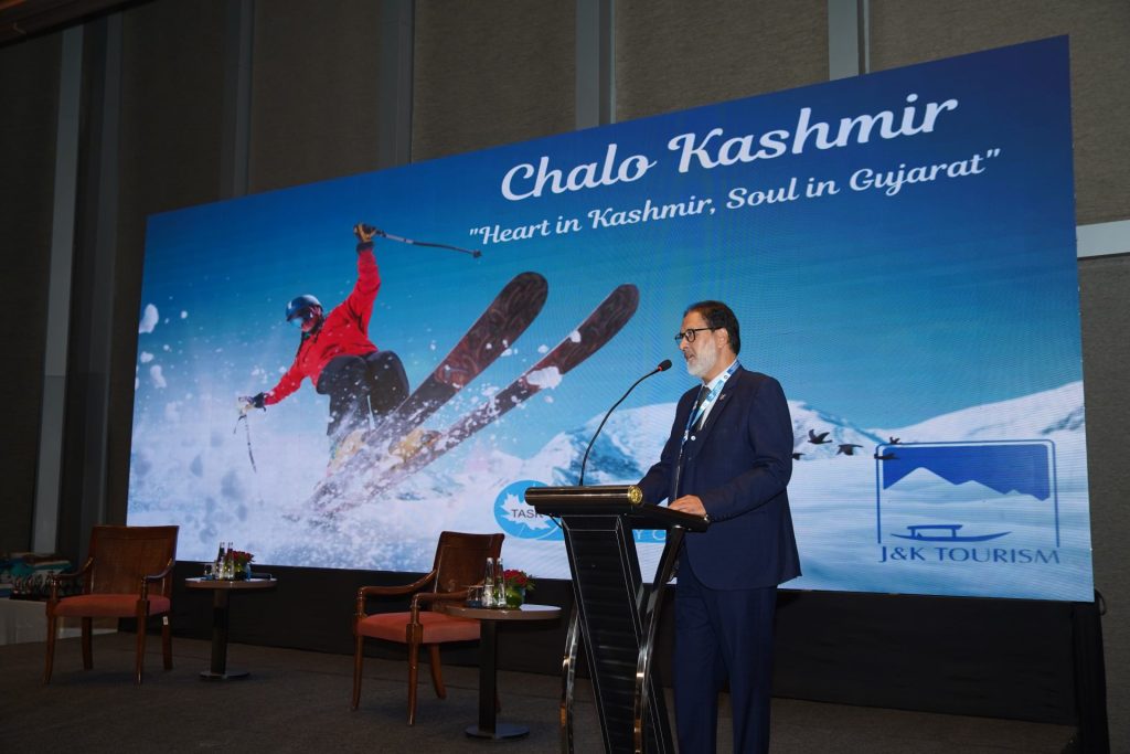 TASK Reaffirms Commitment to Revive the Glory of J&K Tourism in Grand Gujarat Roadshow 5 WhatsApp Image 2025 08 01 at 14.42.49