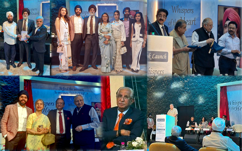‘Whispers of the Heart’ Book Launch Celebrates Literature, Introspection and the Power of Inner Growth in New Delhi 1 launch of Wishper of the Heart